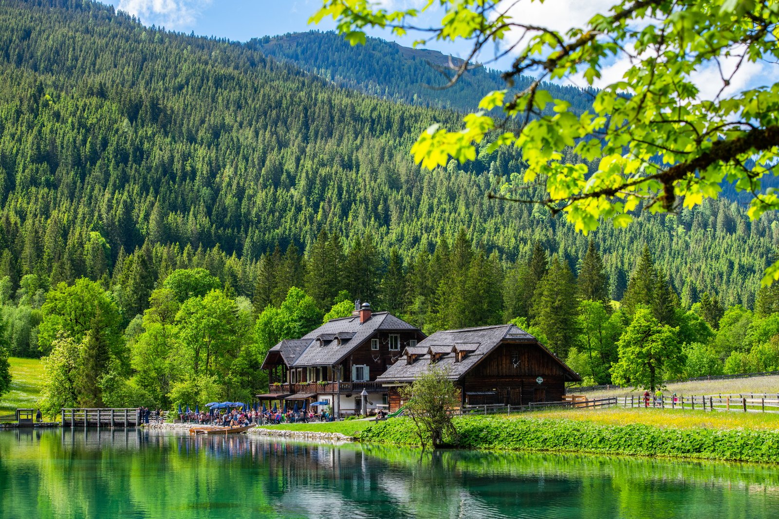 Summer Escape to Jagersee Lake in Austria